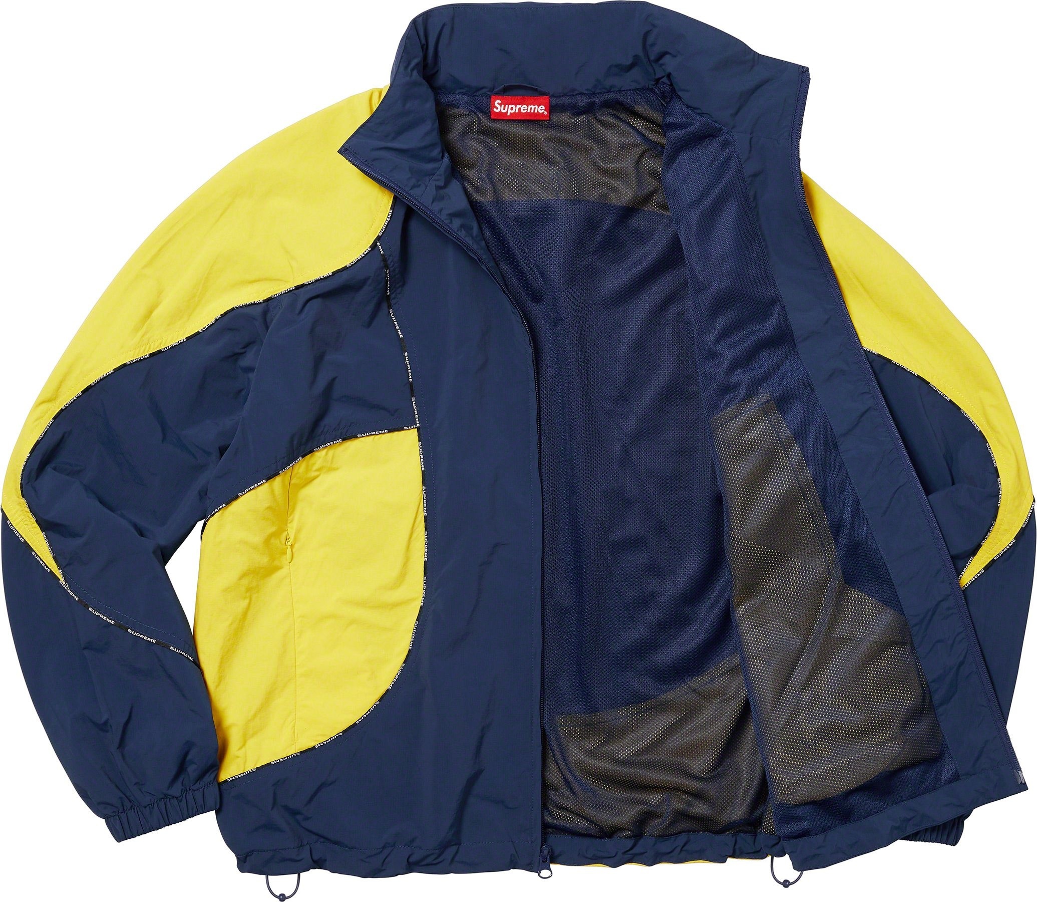 Logo Piping Hooded Track Jacket view 31